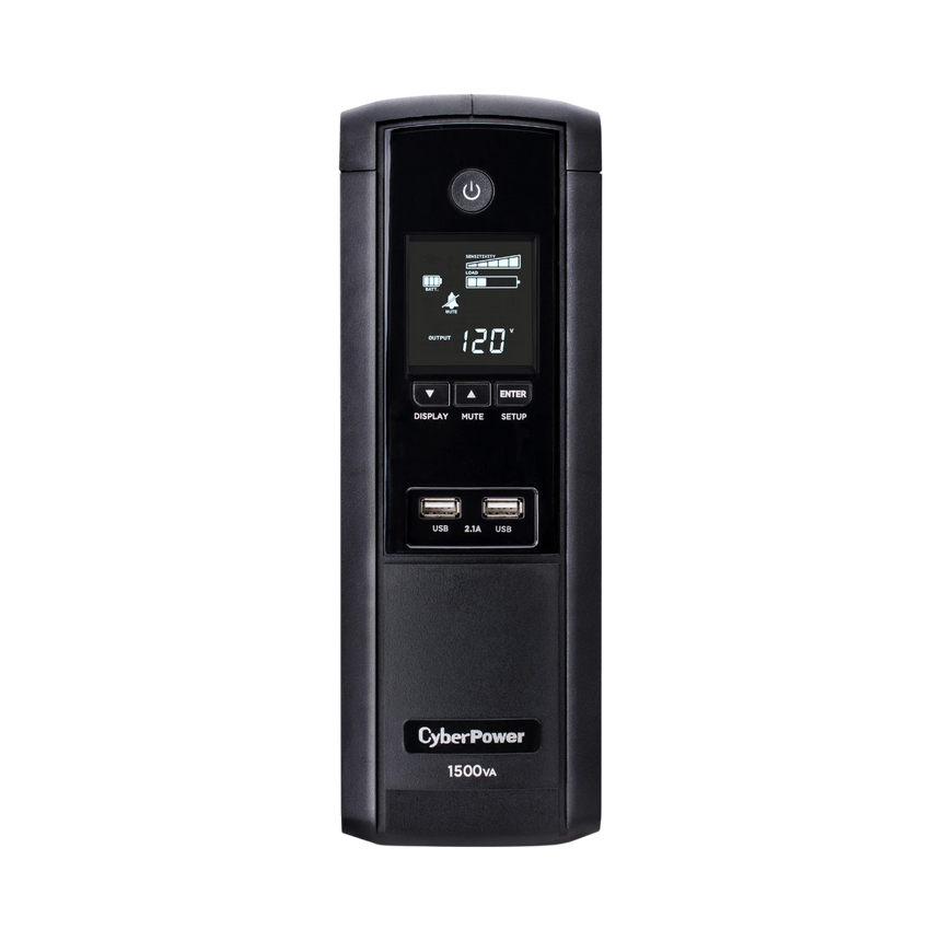 CyberPower BRG1500AVRLCD Intelligent LCD Series Uninterruptible Power Supply — Being Shipped