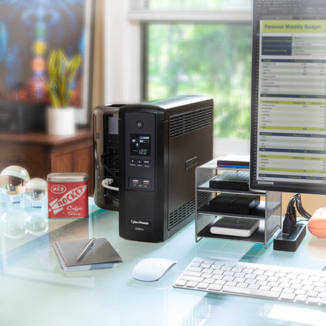 CyberPower BRG1500AVRLCD Intelligent LCD Series Uninterruptible Power Supply — Being Shipped