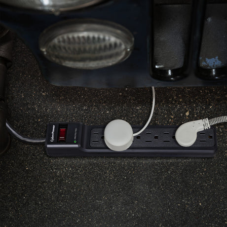 CyberPower CSB7012 7-Outlet Essential Series Surge Protector (Black) — Being Shipped