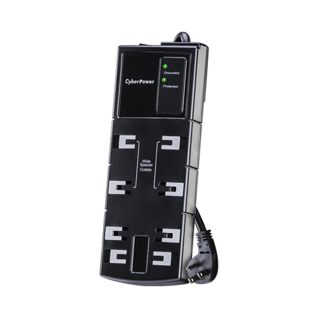 CyberPower CSB808 8-Outlet Essential Series Surge Protector (Black) — Being Shipped
