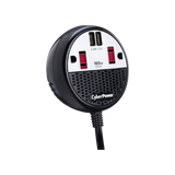 CyberPower 160W Car Power Inverter with 2 Outlets & 2 USB ports (Black/Red) — Being Shipped