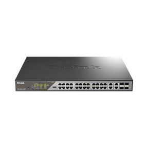 D-Link 28-Port PoE++ 24 x PoE Gigabit Ethernet Smart-Managed Switch — Being Shipped