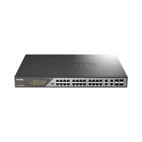 D-Link 28-Port PoE++ 24 x PoE Gigabit Ethernet Smart-Managed Switch — Being Shipped