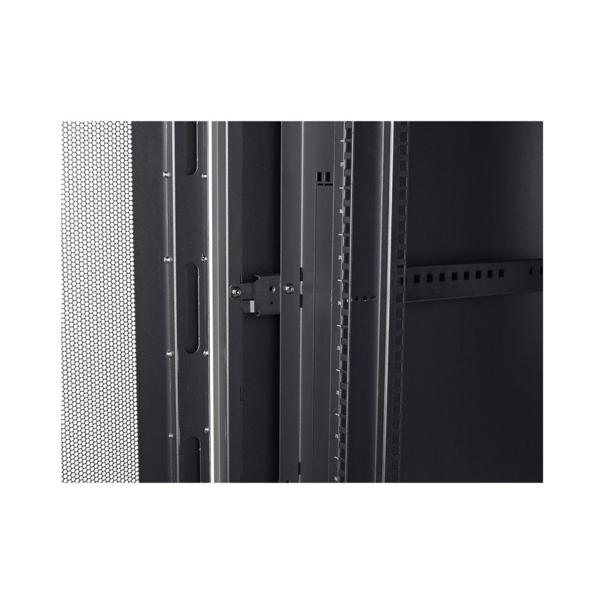 APC NetShelter SV, Server Rack Enclosure, 42U, Black, 2057H x 800W x 1060D mm with Roof, Castors, Feet, 4 Brackets, Bottom and Side Panels — Being Shipped