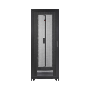 APC NetShelter SV, Server Rack Enclosure, 42U, Black, 2057H x 800W x 1060D mm with Roof, Castors, Feet, 4 Brackets, Bottom and Side Panels — Being Shipped
