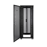 APC NetShelter SV, Server Rack Enclosure, 42U, Black, 2057H x 800W x 1060D mm with Roof, Castors, Feet, 4 Brackets, Bottom and Side Panels — Being Shipped
