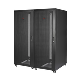 APC NetShelter SV, Server Rack Enclosure, 42U, Black, 2057H x 800W x 1060D mm with Roof, Castors, Feet, 4 Brackets, Bottom and Side Panels — Being Shipped