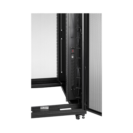 APC NetShelter SV, Server Rack Enclosure, 42U, Black, 2057H x 800W x 1060D mm with Roof, Castors, Feet, 4 Brackets, Bottom and Side Panels — Being Shipped