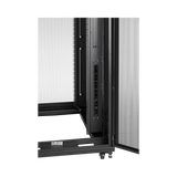 APC NetShelter SV, Server Rack Enclosure, 42U, Black, 2057H x 800W x 1060D mm with Roof, Castors, Feet, 4 Brackets, Bottom and Side Panels — Being Shipped