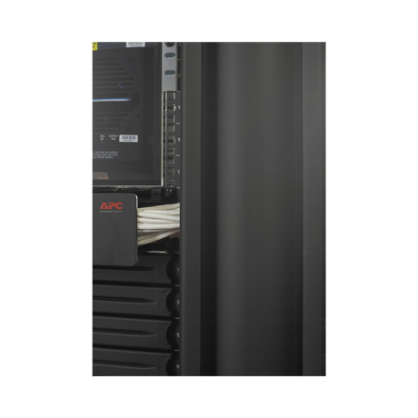 APC Valueline, Vertical Cable Manager for 2 & 4 Post Racks, 84"H X 6"W, Single-Sided with Door — Being Shipped