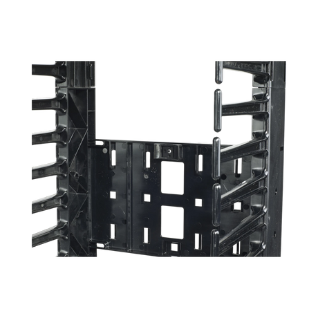 APC Valueline, Vertical Cable Manager for 2 & 4 Post Racks, 84"H X 6"W, Single-Sided with Door — Being Shipped