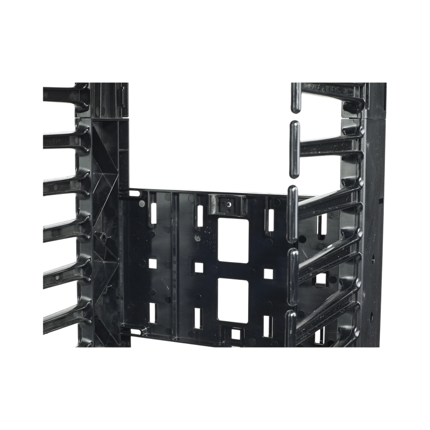 APC Valueline, Vertical Cable Manager for 2 & 4 Post Racks, 84"H X 6"W, Single-Sided with Door — Being Shipped