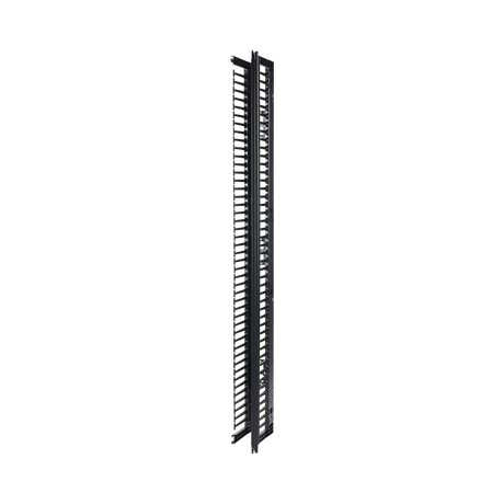 APC Valueline, Vertical Cable Manager for 2 & 4 Post Racks, 84"H X 6"W, Single-Sided with Door — Being Shipped