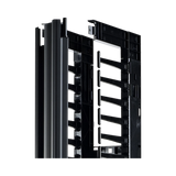 APC Valueline, Vertical Cable Manager for 2 & 4 Post Racks, 84"H X 6"W, Single-Sided with Door — Being Shipped