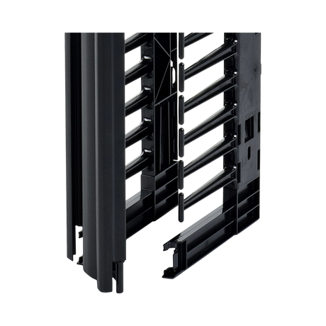 APC Valueline, Vertical Cable Manager for 2 & 4 Post Racks, 84"H X 6"W, Single-Sided with Door — Being Shipped