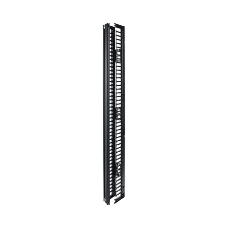 APC Valueline, Vertical Cable Manager for 2 & 4 Post Racks, 84"H X 6"W, Single-Sided with Door — Being Shipped
