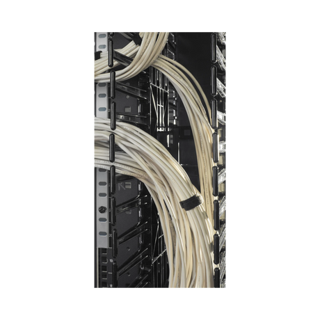 APC Valueline, Vertical Cable Manager for 2 & 4 Post Racks, 84"H X 6"W, Single-Sided with Door — Being Shipped