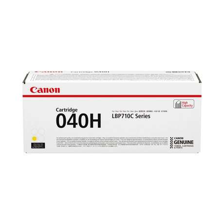 Canon 040 H - High Capacity Yellow Toner Cartridge — Being Shipped