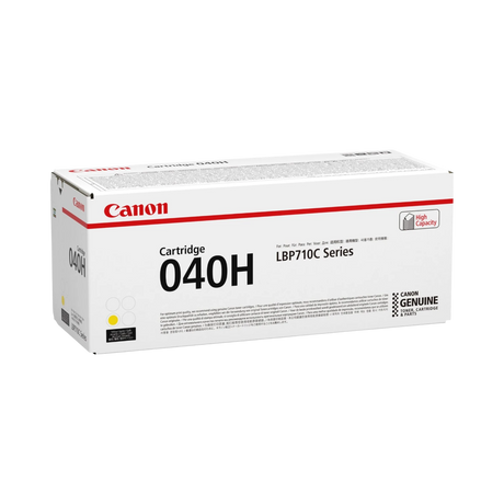 Canon 040 H - High Capacity Yellow Toner Cartridge — Being Shipped