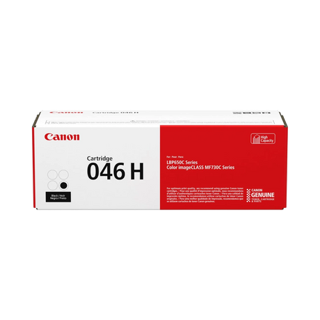 Canon 046H Black High Yield Toner Cartridge — Being Shipped