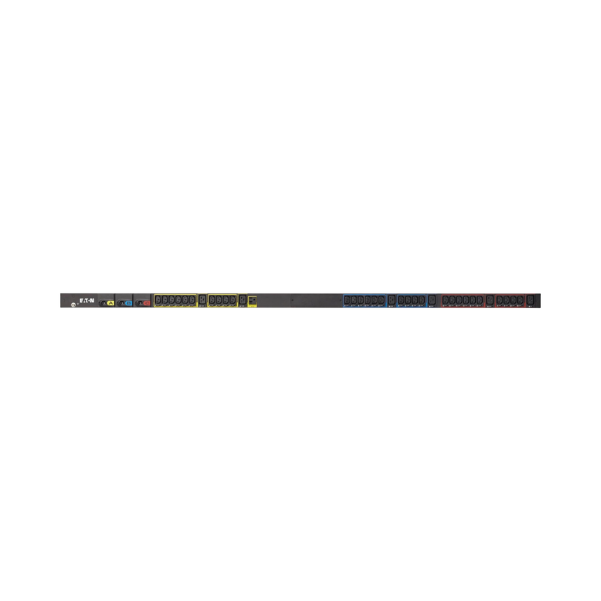 Eaton Basic PDU, 3PH, 0U, L21-30P input, 10 ft cord, 8.64kW, 24A, 120/208V, 37 Outlets (30) C13 (6) C19 (1) 5-20R — Being Shipped