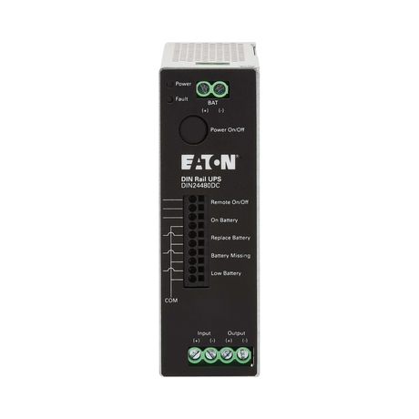 Eaton 480W 24V DC DIN Rail Industrial UPS, Hardwire Input/Output — Being Shipped