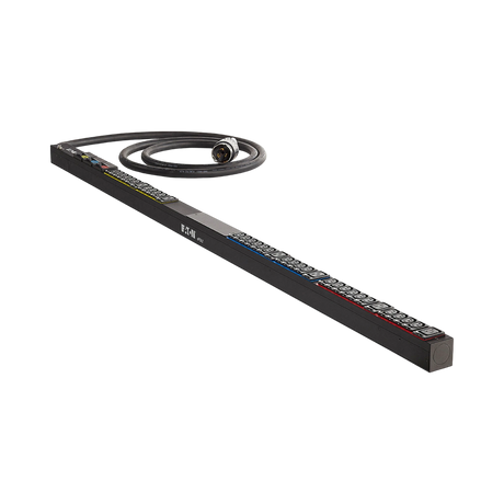 Eaton Basic Rack PDU, 2U, L6-30P }Input, 4.99 kW Max, 200-240V, 30A, 9 ft Cord, Single-phase, Outlets: (4) L6-20R — Being Shipped