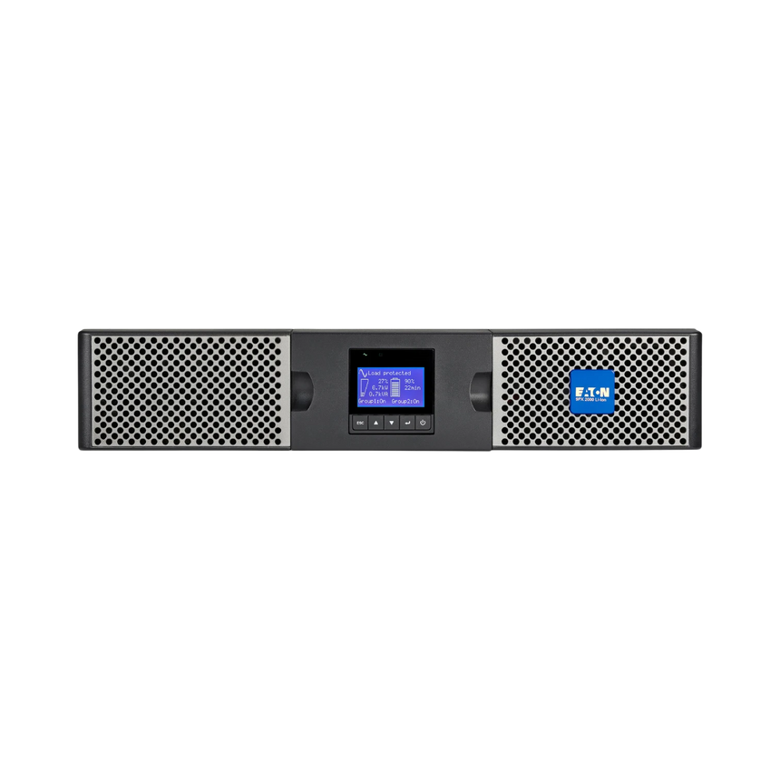 Eaton 9PX Lithium-Ion UPS, 2U, 2000 VA, 1800 W, 5-20P Input, Outputs: (6) 5-20R, (1) L5-20R, 120V — Being Shipped