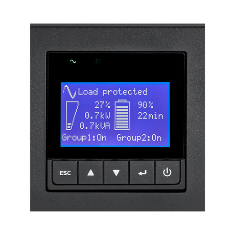 Eaton 9PX Lithium-Ion UPS, 2U, 2000 VA, 1800 W, 5-20P Input, Outputs: (6) 5-20R, (1) L5-20R, 120V — Being Shipped
