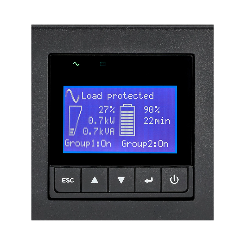 Eaton 9PX Lithium-Ion UPS, 2U, 2000 VA, 1800 W, 5-20P Input, Outputs: (6) 5-20R, (1) L5-20R, 120V — Being Shipped