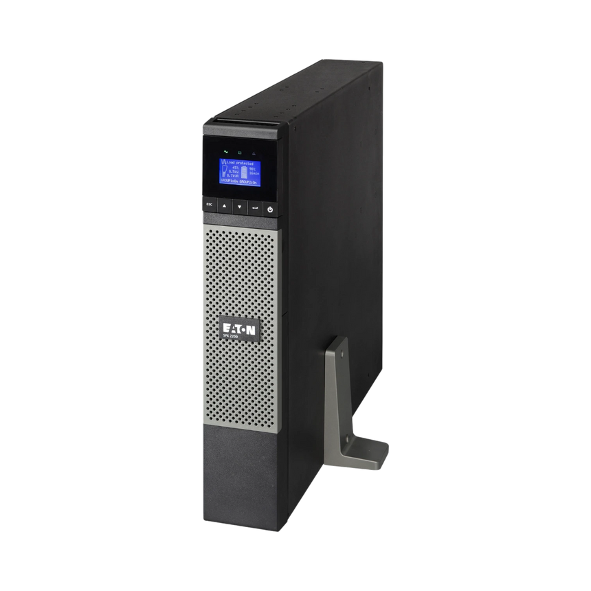 Eaton 5PX UPS, L5-30P Input, Outputs: (6) 5-20R; (1) L5-30R, 120V, 2U, 3000 VA, 2700 W, True Sine Wave, Network Card Optional — Being Shipped