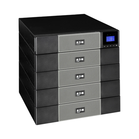 Eaton 5PX UPS, L5-30P Input, Outputs: (6) 5-20R; (1) L5-30R, 120V, 2U, 3000 VA, 2700 W, True Sine Wave, Network Card Optional — Being Shipped