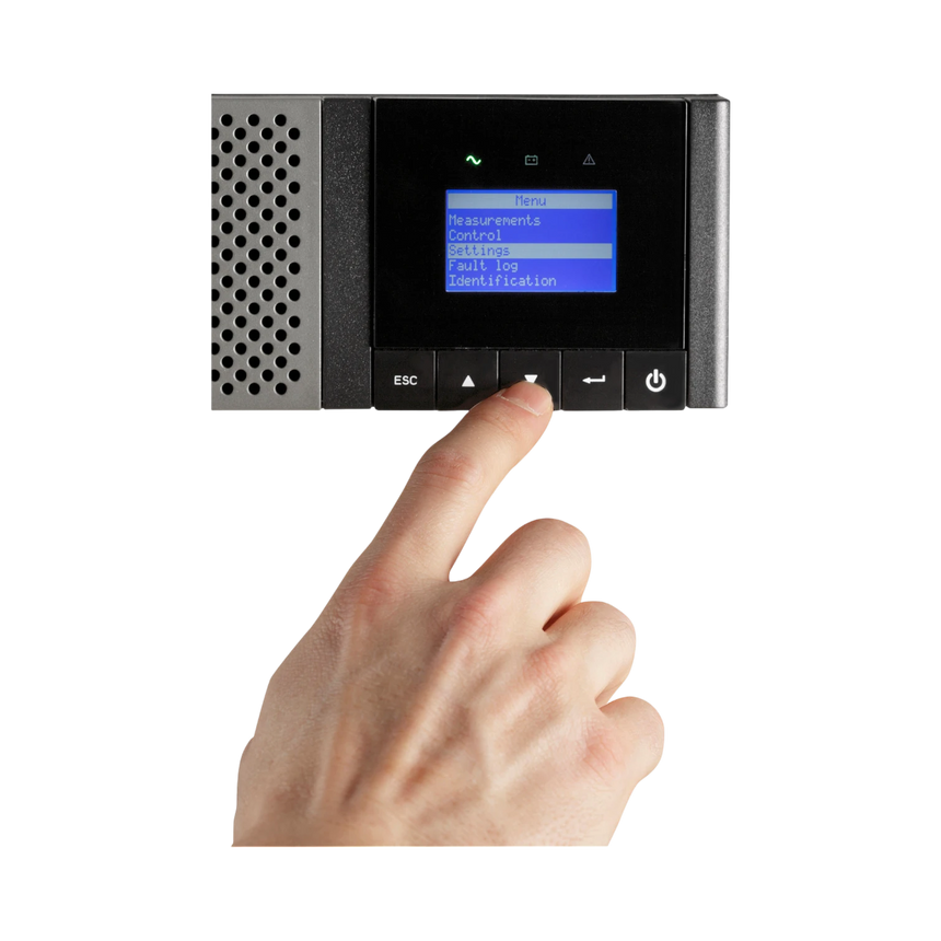 Eaton 5PX UPS, L5-30P Input, Outputs: (6) 5-20R; (1) L5-30R, 120V, 2U, 3000 VA, 2700 W, True Sine Wave, Network Card Optional — Being Shipped