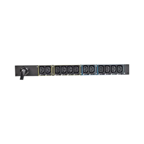 Eaton Metered Input PDU, 1PH, 1U, NEMA L6-30P Input, 10ft cord, 5.76kW, 24A, 200-240V, 16 Outlets (16) C13 — Being Shipped