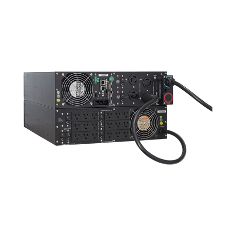 Eaton 9PX UPS, 6U, 5000 VA, 4500 W, L6-30P Input, Outputs: (18) 5-20R, (2) L6-20R, (1) L6-30R, 208V — Being Shipped