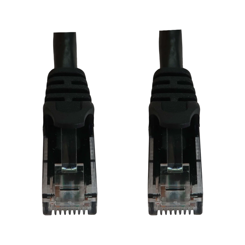 Tripp Lite Cat6a 10G Snagless Molded UTP Ethernet Cable (RJ45 M/M), PoE, Black, 15 ft. (4.6 m) — Being Shipped