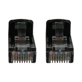 Tripp Lite Cat6a 10G Snagless Molded UTP Ethernet Cable (RJ45 M/M), PoE, Black, 15 ft. (4.6 m) — Being Shipped