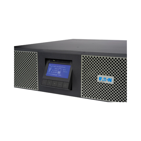 Eaton 9PX UPS, 3U, 5000 VA, 4500 W, L6-30P Input, Outputs: (2) L6-20R, (2) L6-30R, Hardwired, 208V — Being Shipped