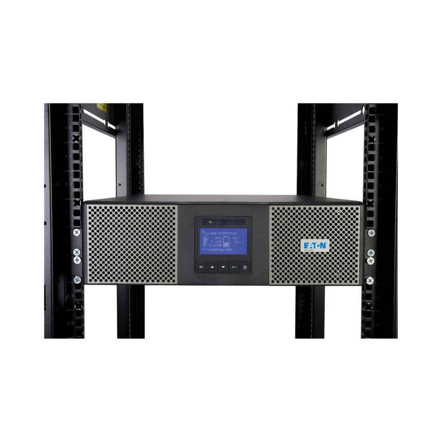 Eaton 9PX UPS, 3U, 5000 VA, 4500 W, L6-30P Input, Outputs: (2) L6-20R, (2) L6-30R, Hardwired, 208V — Being Shipped