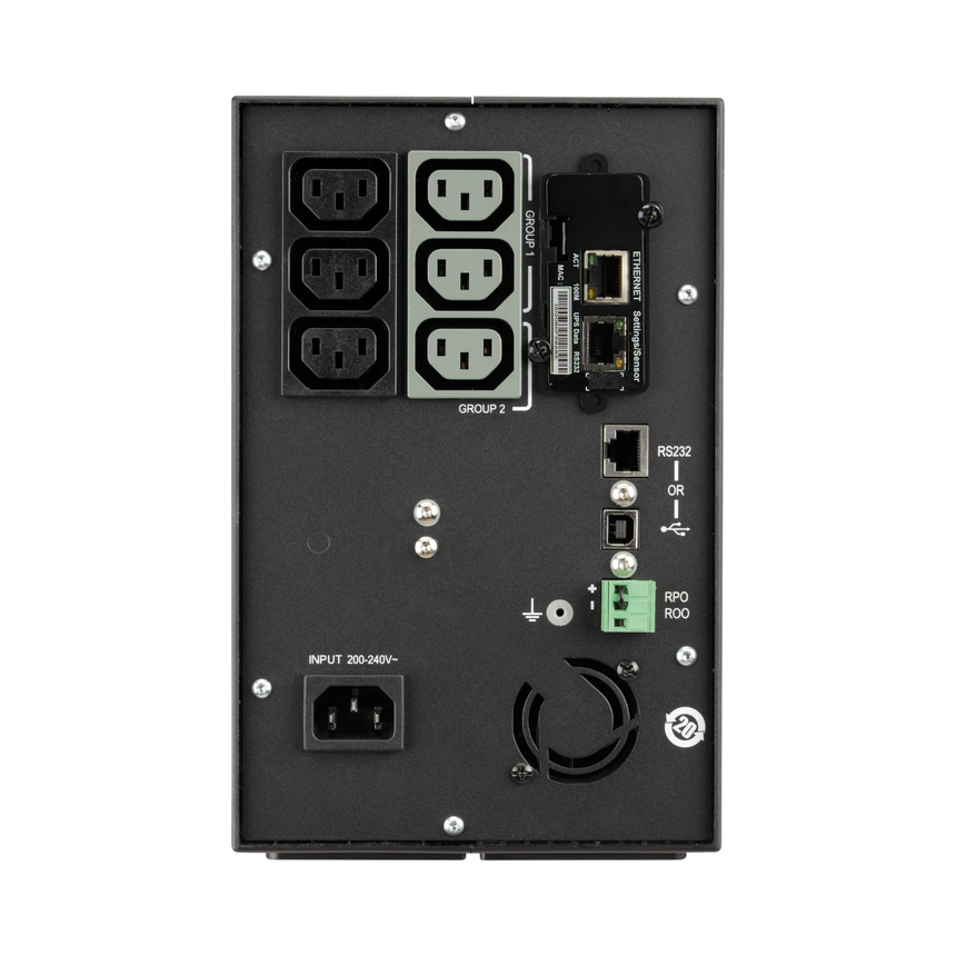 Eaton 5P UPS, 850 VA, 600 W, C14 Input, Outputs: (6) C13, 230V, True Sine Wave — Being Shipped