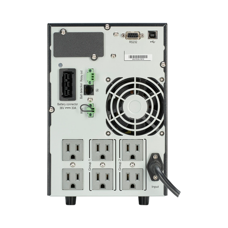 Eaton 9sx Online, Extended Runtime UPS, 1000 Va, 900 W, 5-15p Input, Outputs: (6) 5-15r, 9.9"Hx6.3"Wx15.1"D — Being Shipped