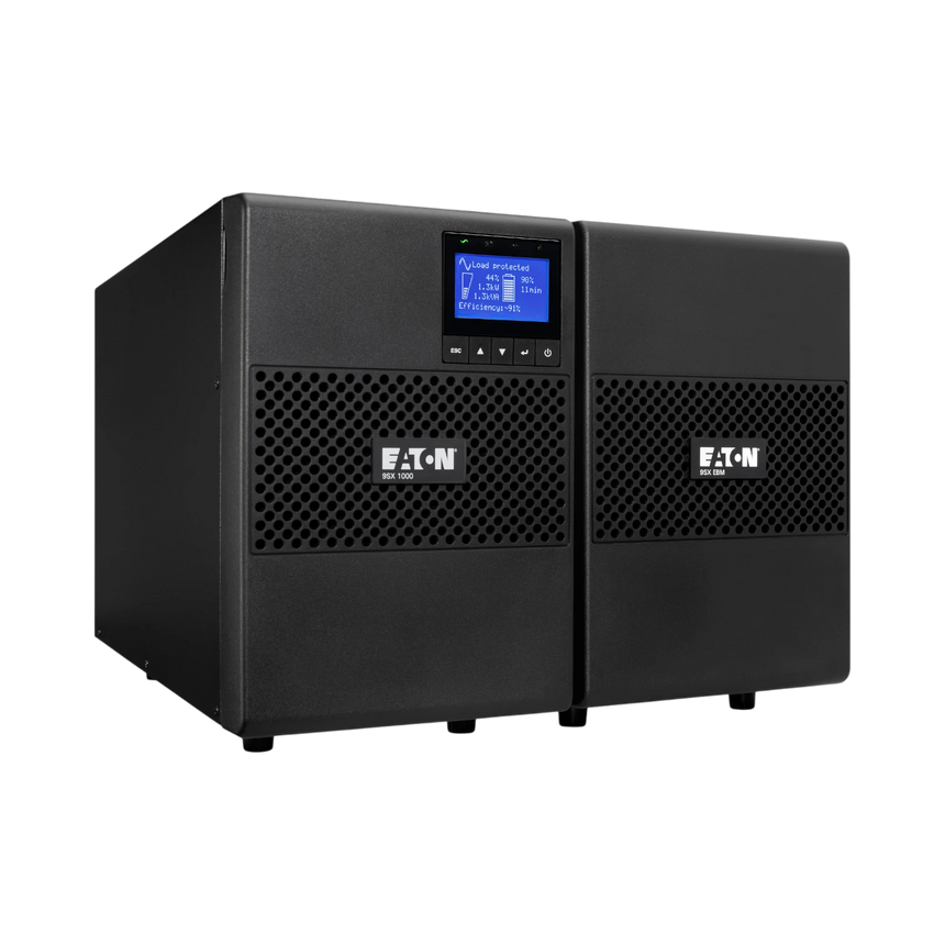 Eaton 9sx Online, Extended Runtime UPS, 1000 Va, 900 W, 5-15p Input, Outputs: (6) 5-15r, 9.9"Hx6.3"Wx15.1"D — Being Shipped