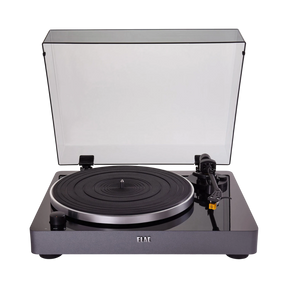 ELAC Miracord 50 Turntable (Glossy Black / Silver Base) — Being Shipped