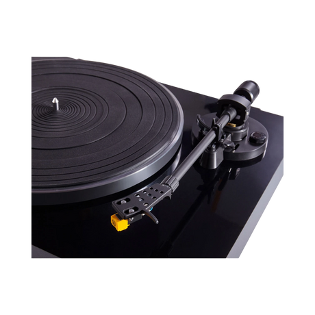 ELAC Miracord 50 Turntable (Glossy Black / Silver Base) — Being Shipped