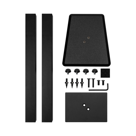 ELAC LS10 Speaker Stands (Pair, Black) — Being Shipped