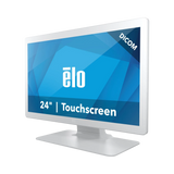 Elo 2403LM 24" Full HD Medical Touchscreen Monitor with TouchPro (White, With Stand) — Being Shipped