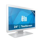 Elo 2403LM 24" Full HD Medical Touchscreen Monitor with TouchPro (White, With Stand) — Being Shipped