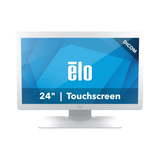Elo 2403LM 24" Full HD Medical Touchscreen Monitor with TouchPro (White, With Stand) — Being Shipped