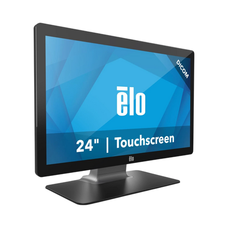 Elo Touch 2403LM 24" Full HD Medical Touchscreen Monitor with TouchPro (Black, Includes Stand) — Being Shipped
