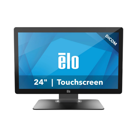 Elo Touch 2403LM 24" Full HD Medical Touchscreen Monitor with TouchPro (Black, Includes Stand) — Being Shipped